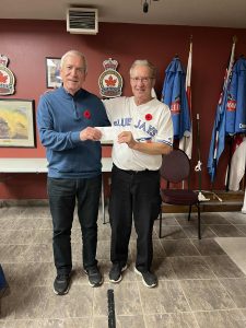 Nov 01 2025 AB Draw Kitchener 2nd Place Gerry Nugent (L) and Jean Luc Chatillon