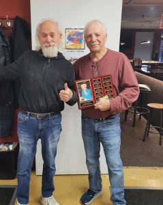 Nov 08 Audrey Denny Memorial 1st Place Larry Leiskau and Rico Beaulieu