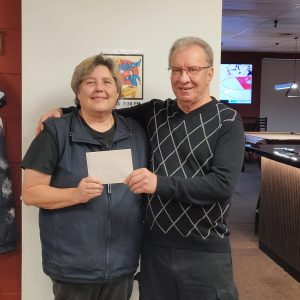 Jan 02 2026 Mixed Doubles Milton 1st Place Janet Johrendt and Jean Luc Chatillon