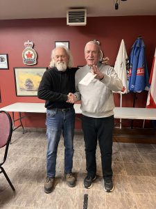 January 17 2026 Open Doubles Kitchener 3rd Place Larry Leiskau and Gerry Nugent