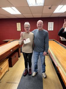 January 24 2026 Open Doubles Milton 2nd Place Darlene and John